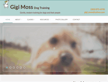 Tablet Screenshot of gigimoss.com